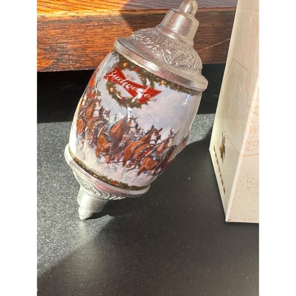 Anheuser-Busch 2007 Holiday Ornament With Budweiser Clydesdales Box Included - Picture 4 of 5
